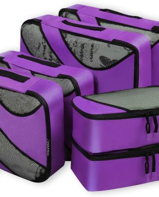 6 Set Packing Cubes,Travel Luggage Packing Organizers