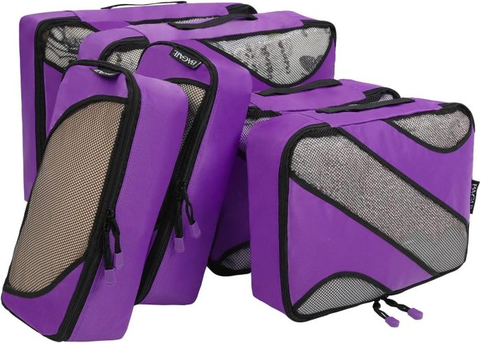 6 Set Packing Cubes,Travel Luggage Packing Organizers - Image 4