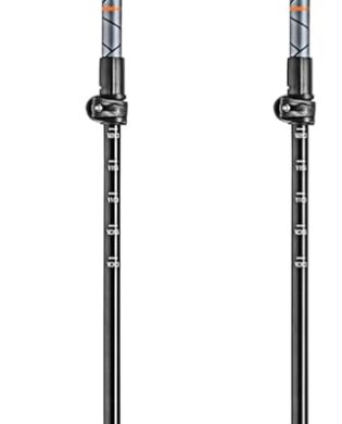 LEKI Legacy Lite Aluminum Adjustable Lightweight Walking Poles for Trekking & Hiking